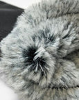 Grey faux fur lining inside Auclair's Rosalie glove.