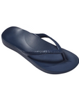 Navy foam toe thong sandal.