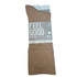 Men's McGregor Non-Elastic Cotton Socks in beige, featuring soft combed cotton and a stay-up fit for everyday wear and comfort.