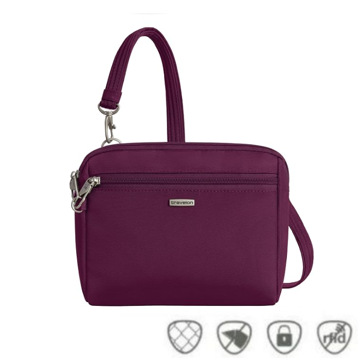 Anti-Theft Classic Convertible Crossbody and Waist Pack