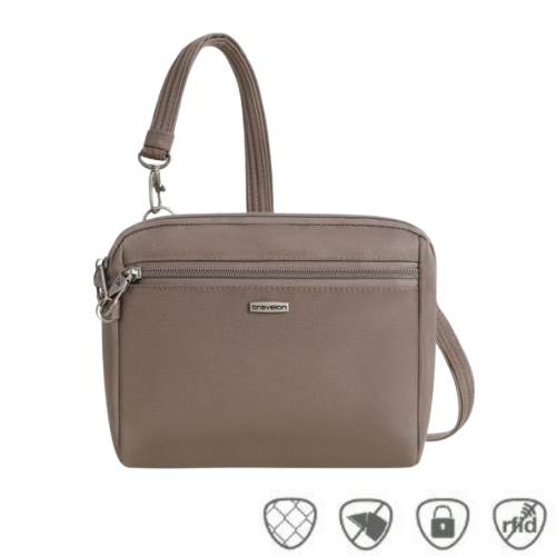 Anti-Theft Classic Convertible Crossbody and Waist Pack
