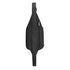 Side view of black Travelon Anti-Theft Roam Compact Sling with rear zippered pocket and adjustable crossbody strap.