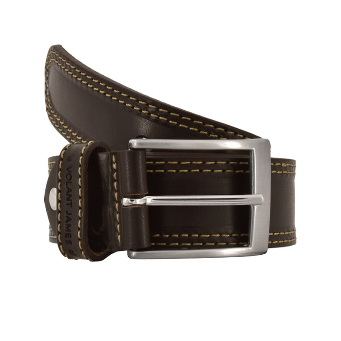 Stitched Leather Belt