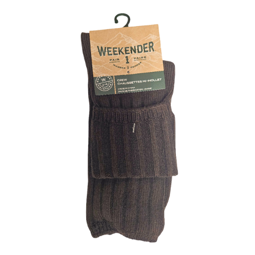 Women&#39;s Weekender Combed Cotton Crew Socks