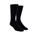Pair of black knee high compression socks.