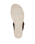 Off-white light treaded outsole with Remonte logo on heel.