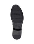 Black light treaded outsole with Remonte logo stamped in middle.