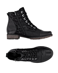 D4382 Laced Up Ankle Boot