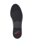 Black outsole with light tread and red Rieker logo on heel.