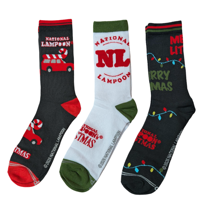 National Lampoon Gift Box Socks