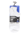 A three Pack of white socks with 'Every Day' packaging.