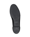 Black light treaded outsole with Remonte logo stamped in middle.