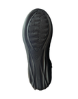 Black rubber outsole with Bernie Mev logo stamped in middle.