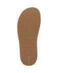 Brown outsole with zig-zag tread pattern and Vionic logo on heel.