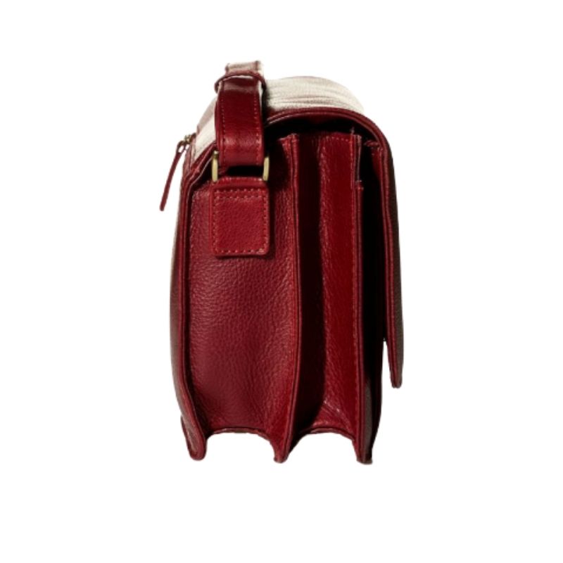 A gosset style side of the Whiskey handbag by Derek Alexander