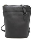 Black bucket bag by Derek Alexander with an adjustable shoulder strap