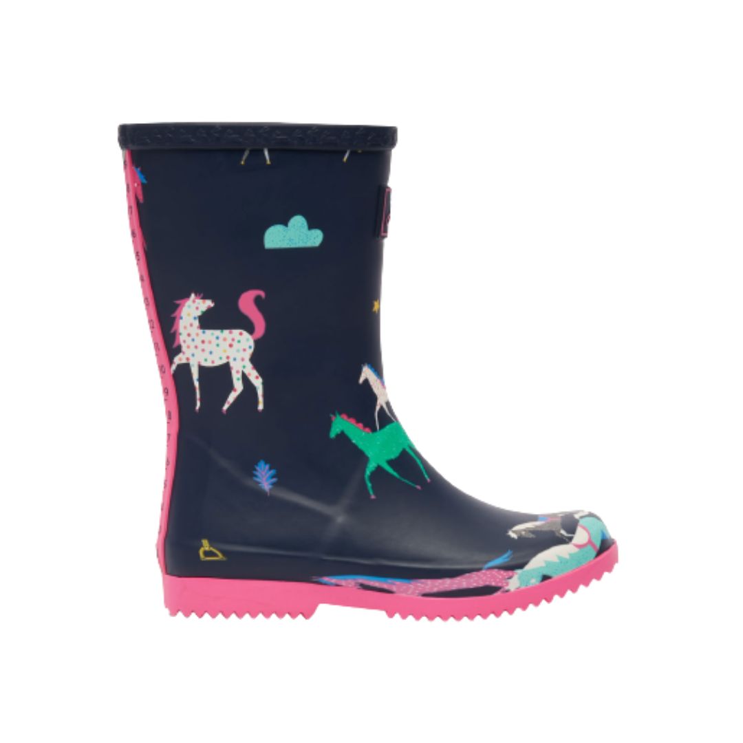 Jr  Roll Up Wellie Print