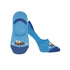 Blue sock liners with otters on toe