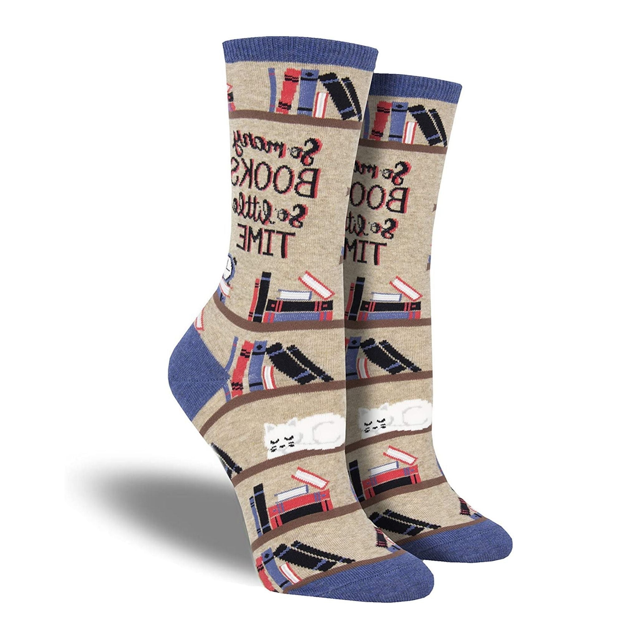Women&#39;s Time For A Good Book Socks
