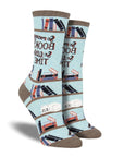 Women's Time For A Good Book Socks