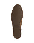 Brown outsole with Sperry logo 