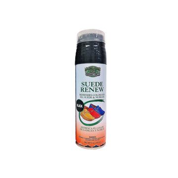 Can for Suede Renew spray, Black brush on top lid