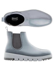 Top and side view of blue coloured Cougar Chelsea rainboot