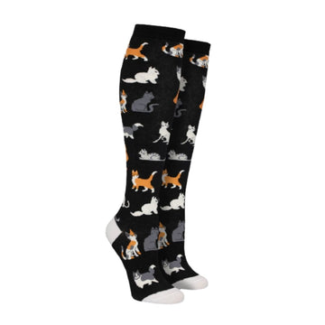 Women's Cats Meow Knee Socks