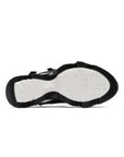 Black and white outsole with Sorel logo imprinted in center.