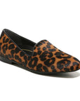 Leopard print loafer.