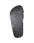 Black outsole with Viking V print tread