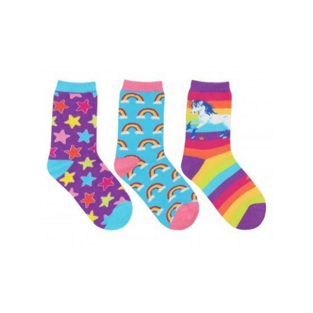Youth Sparkle Party Socks - 3 Pack