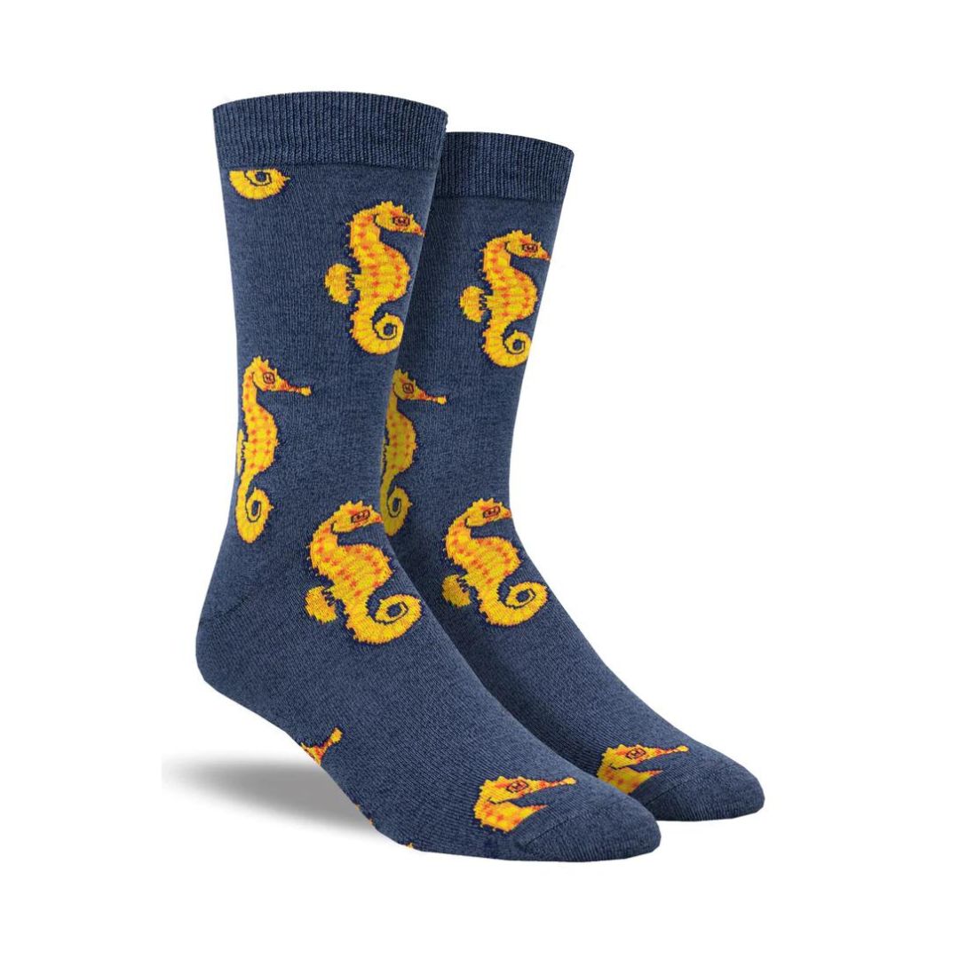 Men&#39;s Regal Seahorse Socks
